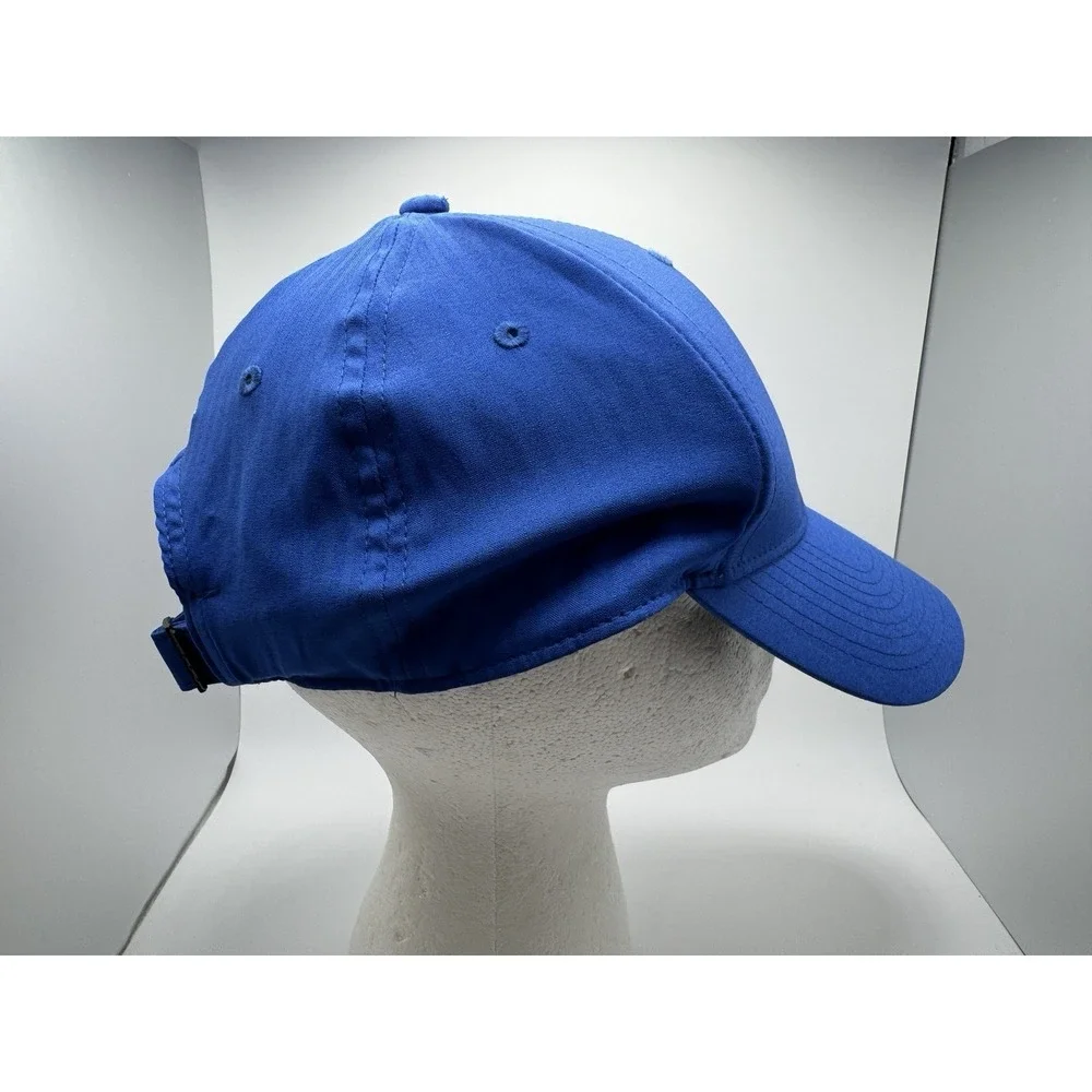 Nike Dri-Fit Legacy 91 Strapback Hat Blue White Adjustable Adult Dad Cap